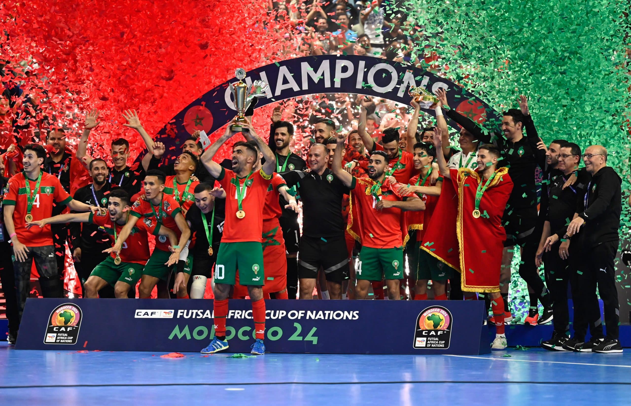 Morocco take FUTSAL AFCON to tie record with Egypt