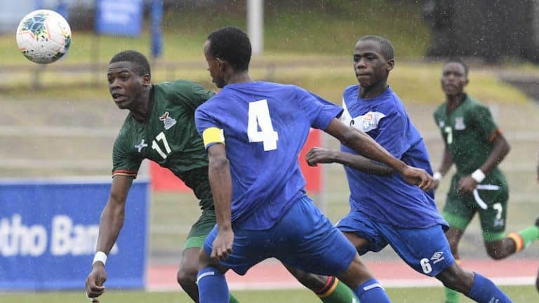 COSAFA U17 boys in action