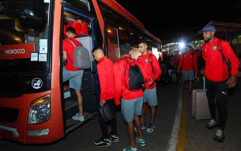 Morocco in Nairobi for CHAN 2024