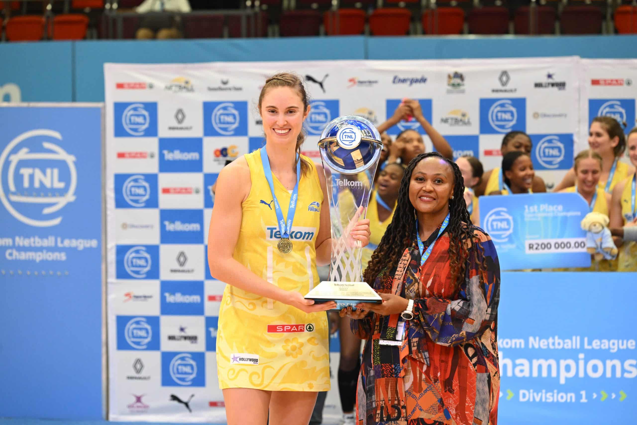 TNL trophy handover